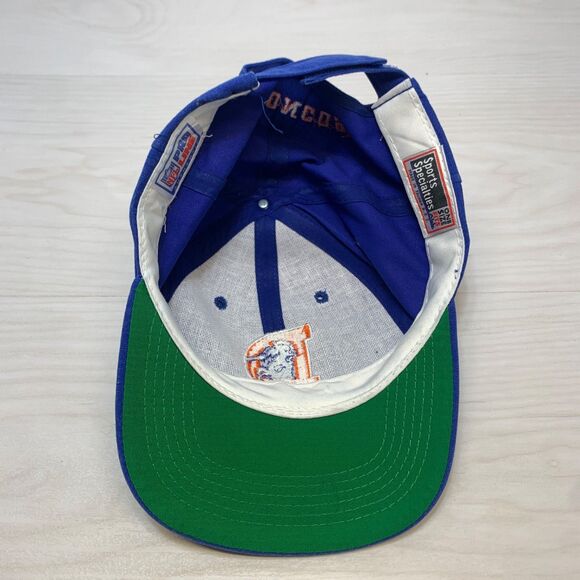 Vtg Denver Broncos Sports Specialties Cap Pro Line Logo Strap Back Football Hat